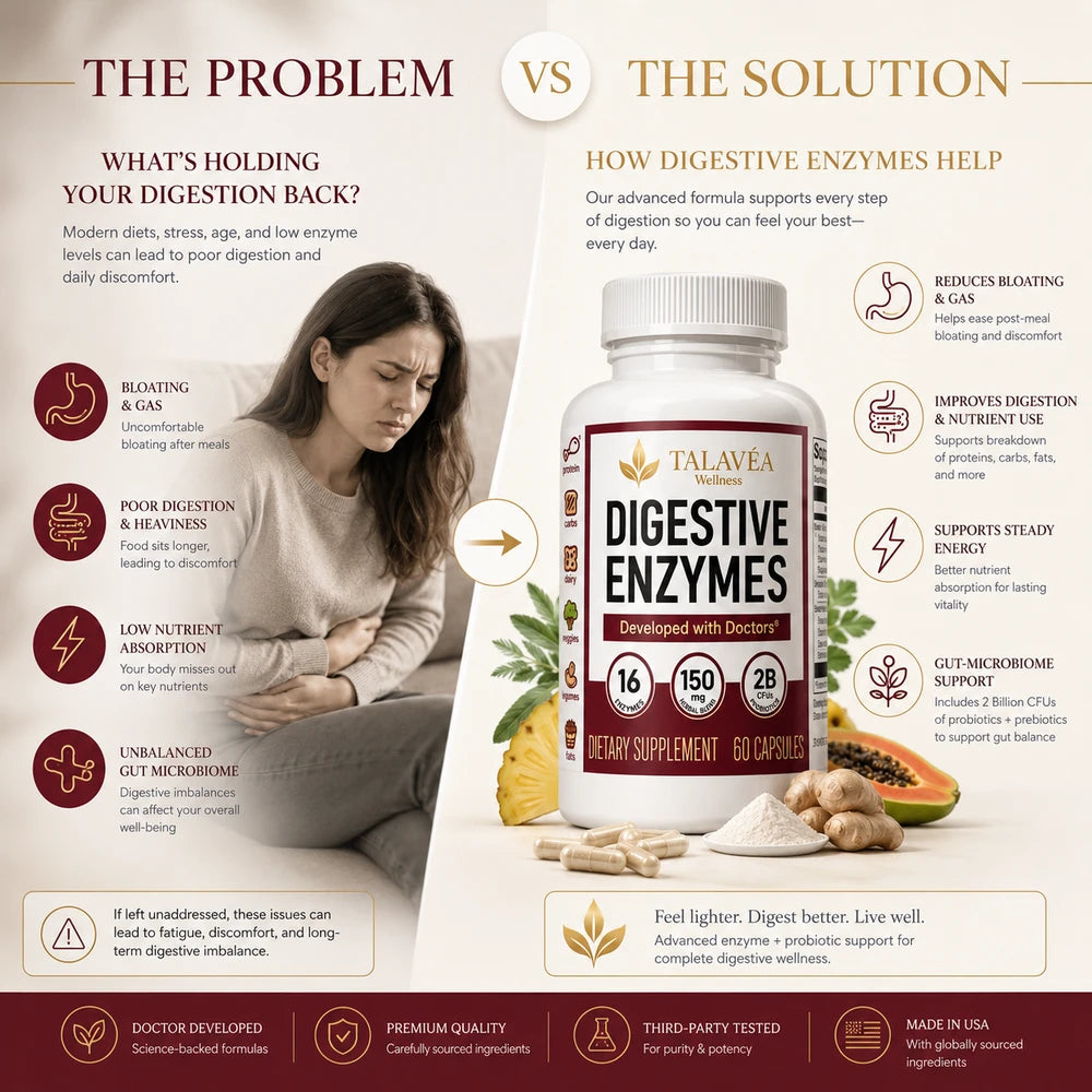 Talavéa Wellness Digestive Enzymes
